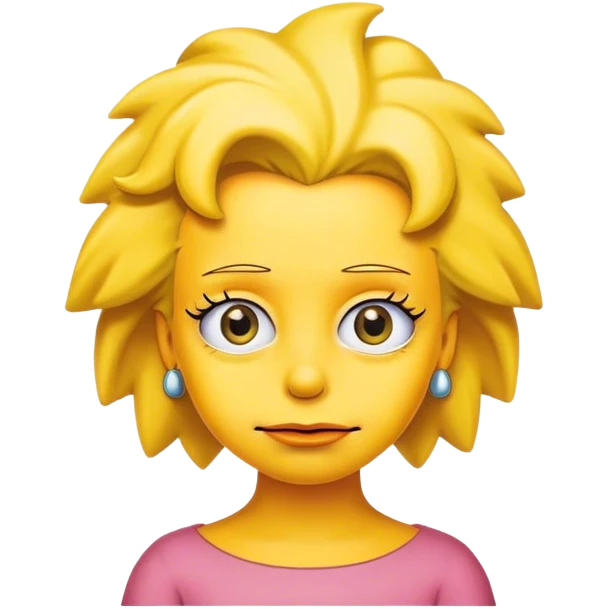 Lisa Simpson emoji
