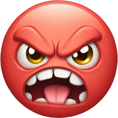 cute little globin angry emoji