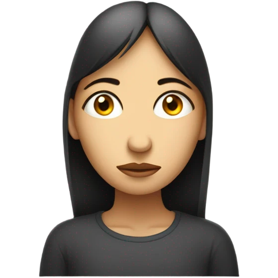 Mujer llorando emoji
