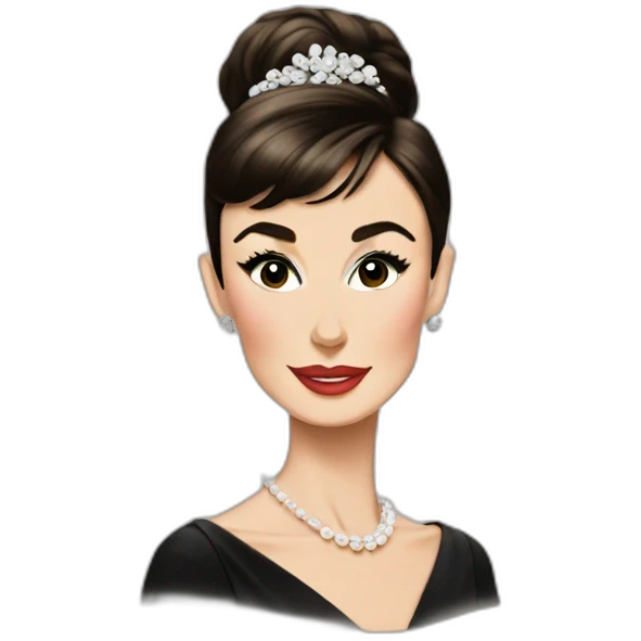 Audrey Hepburn emoji