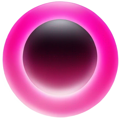 Pink eclipse  emoji