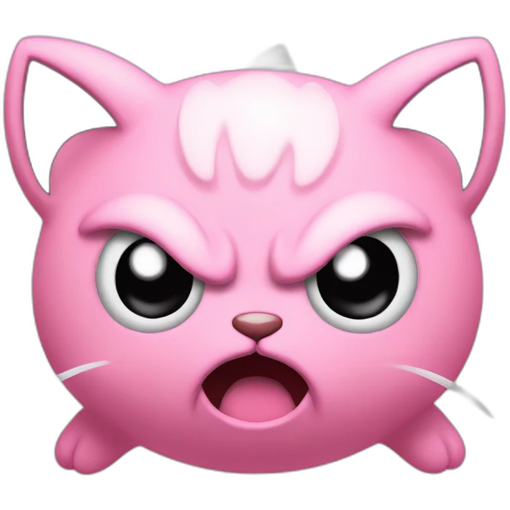 Jigglypuff angry emoji