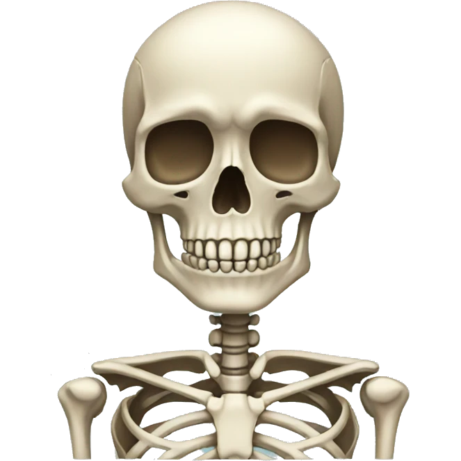Skeleton emoji