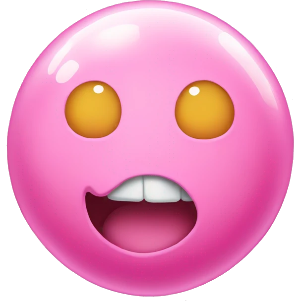 bubble gum emoji
