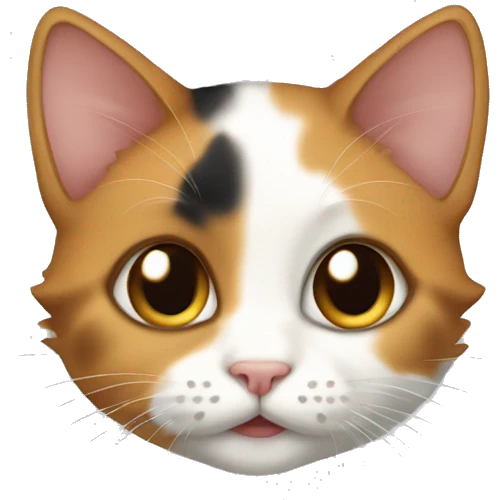 calico kitten emoji