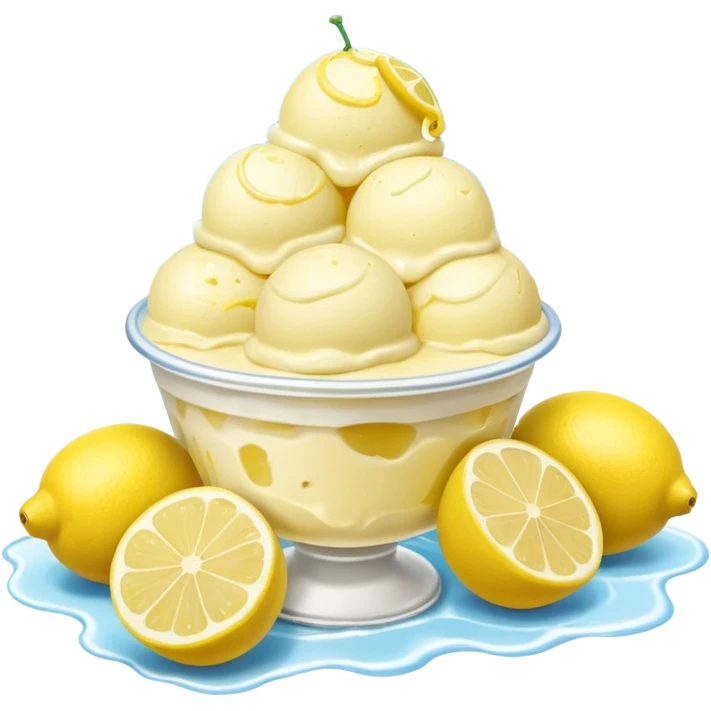Italian seaside lemon ice cream, Blue white stripes, overflowing lemons, clear blue sky and ocean
Travel photography style, vivid, joyful summer mo emoji