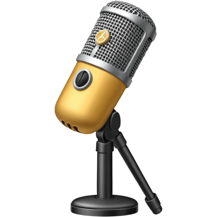 singer microphone emoji