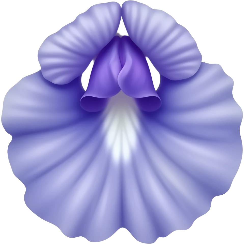 butterfly pea flower emoji
