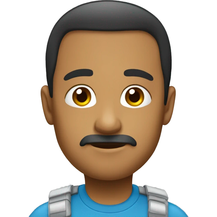 Un cara con pasamontañas emoji