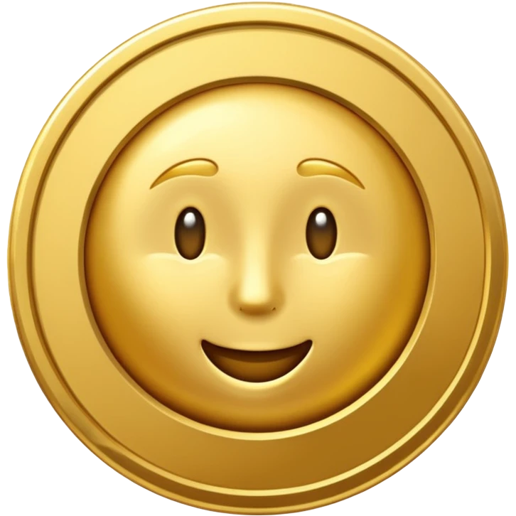 zrób logo emoji pieniążka 512x512, z przezroczystym tłem emoji