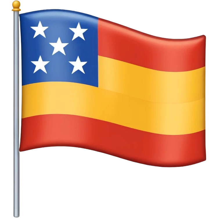 a flag with these colours:  emoji