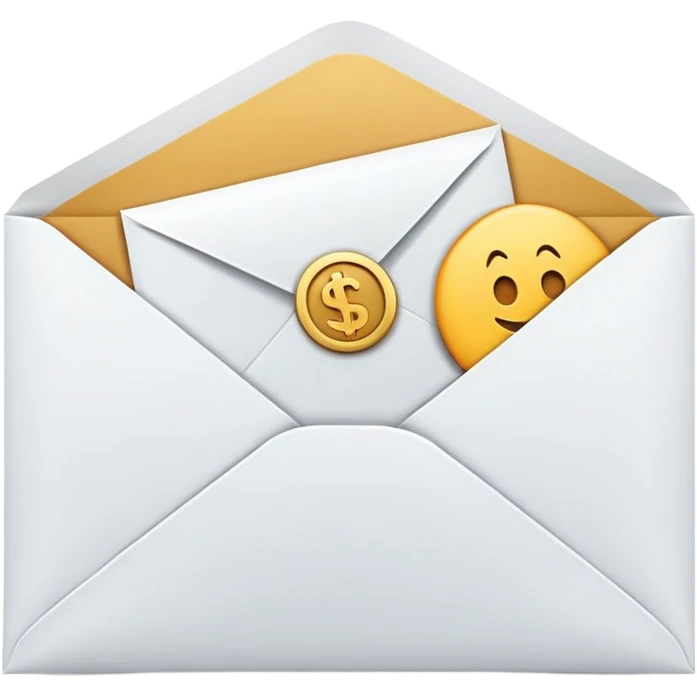salary envelope emoji