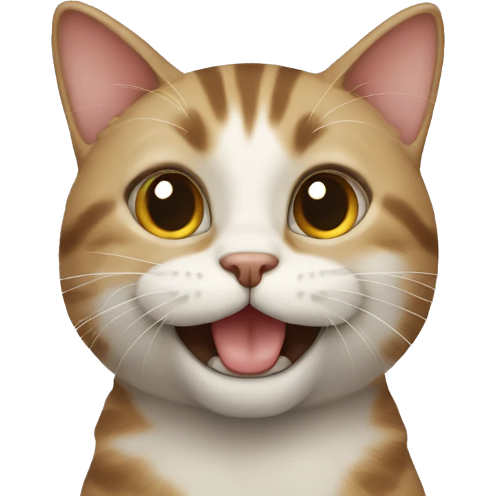 cat happy emoji