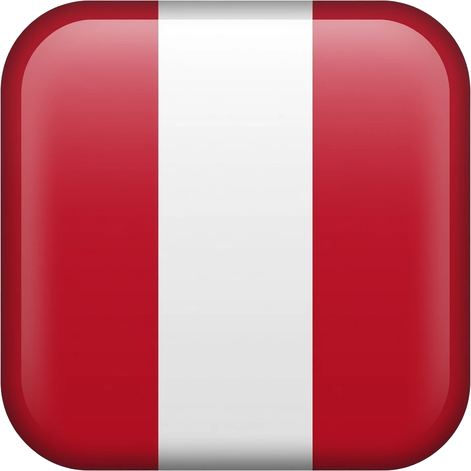 un drapeau avec deux bande verticales a gauche et a droite et blanche au milieu emoji