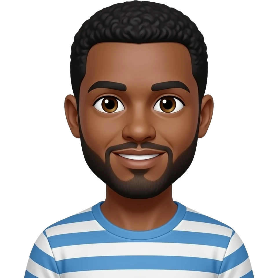 Black guy emoji