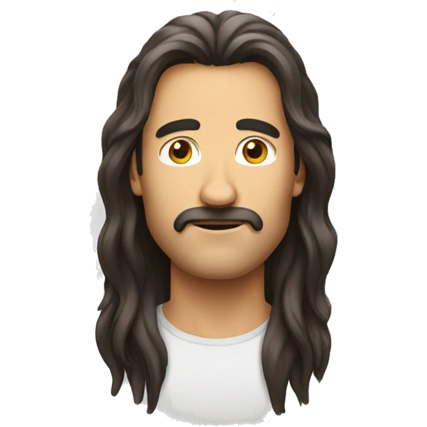 Long hair man emoji