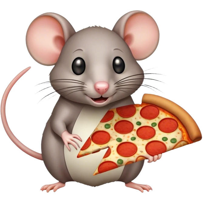 Pizza rat emoji
