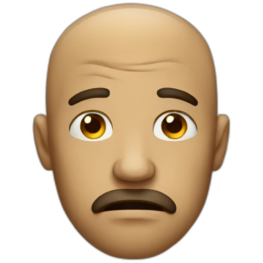 sad man emoji