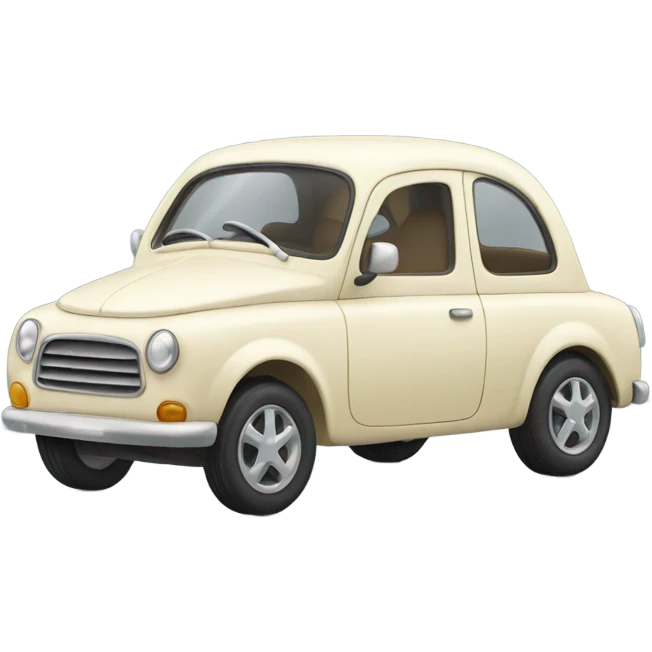 Smiling car emoji