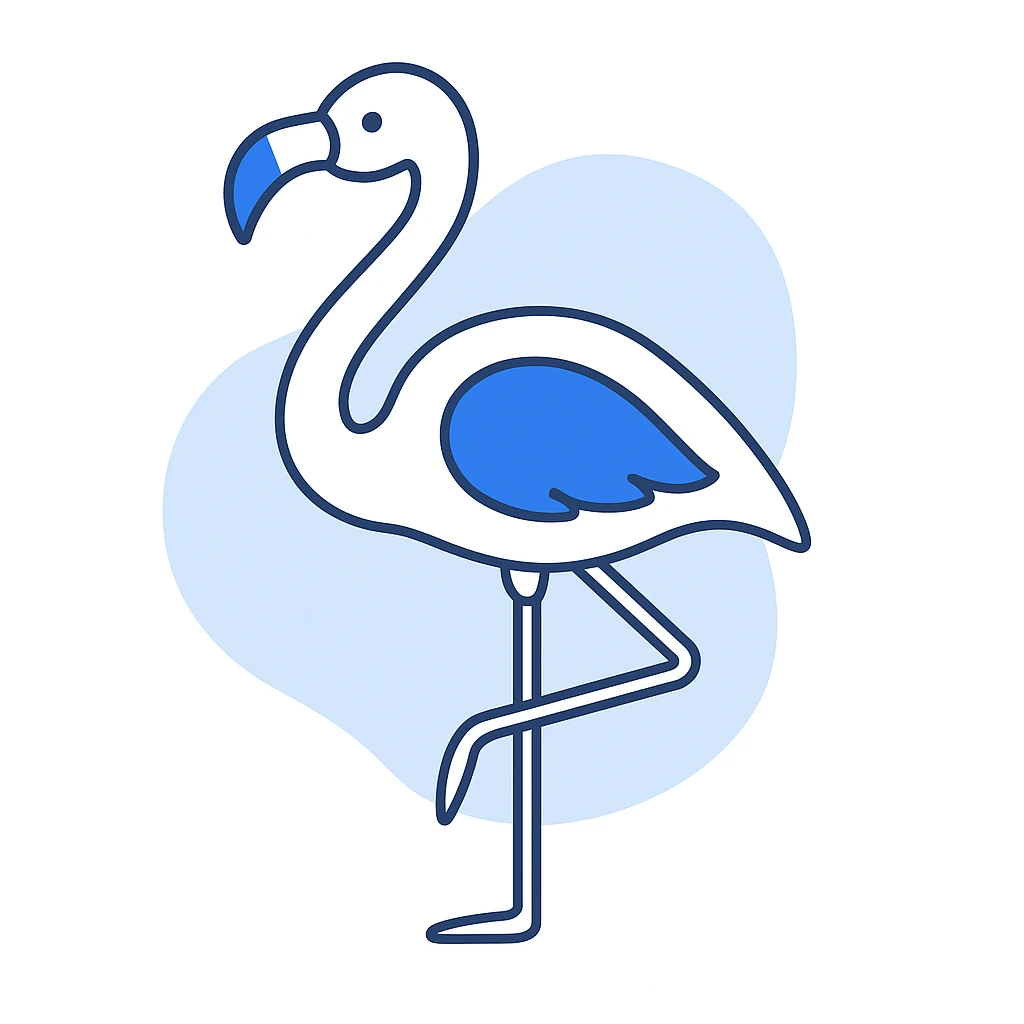 flamingo emoji