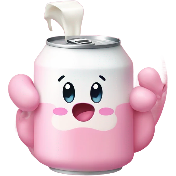 Kirby milk  emoji