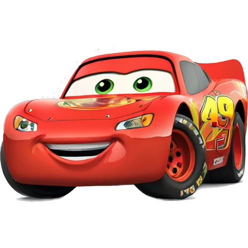 lightning mcqueen thumbing up emoji