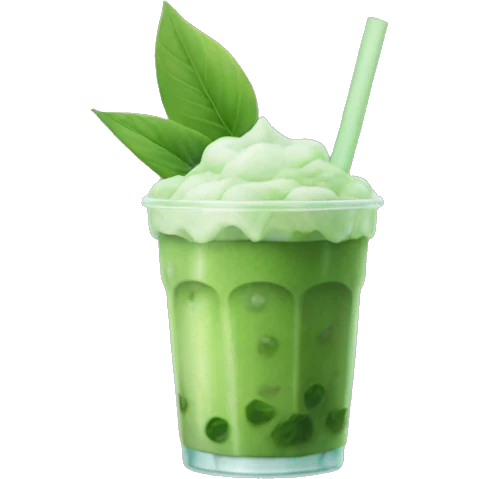 Iced Matcha emoji