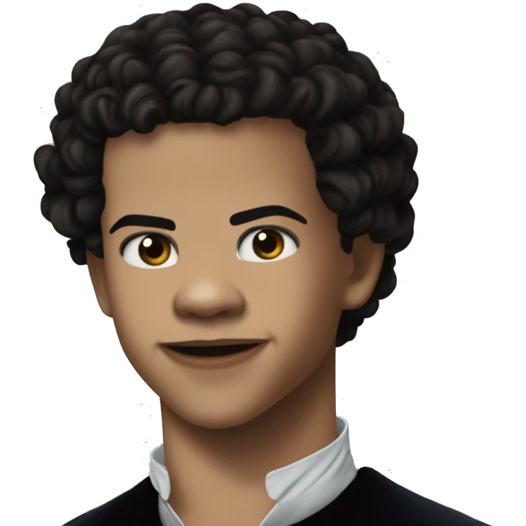 Actor Jacob Anderson as vampire Luis de Point Du Lac in interview with the vampire TVshow 2022 emoji