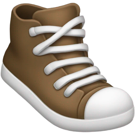 Shoe with hands emoji