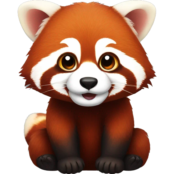 Red panda  emoji