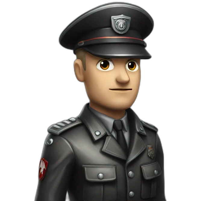 wolfenstein evil officer emoji