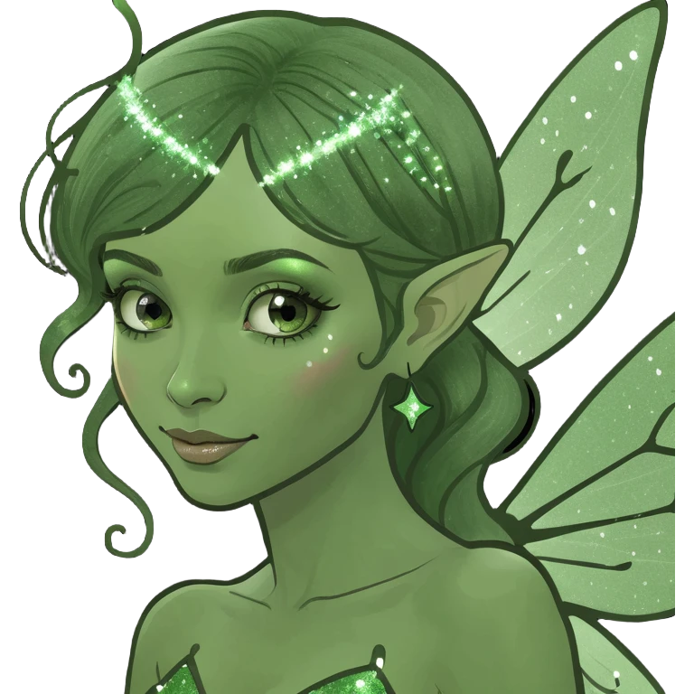 glitter fairy emoji