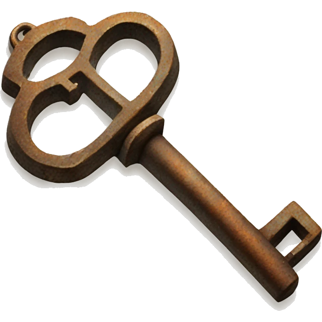rotten rusty key emoji