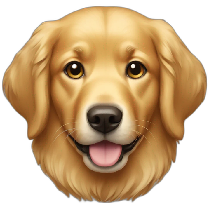 golden retriever emoji