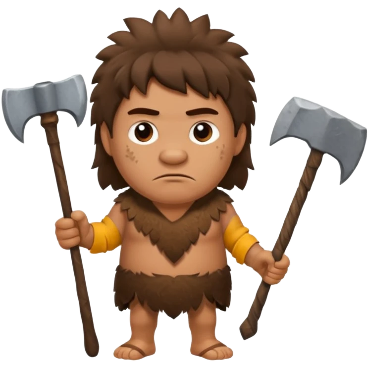 stone age man emoji