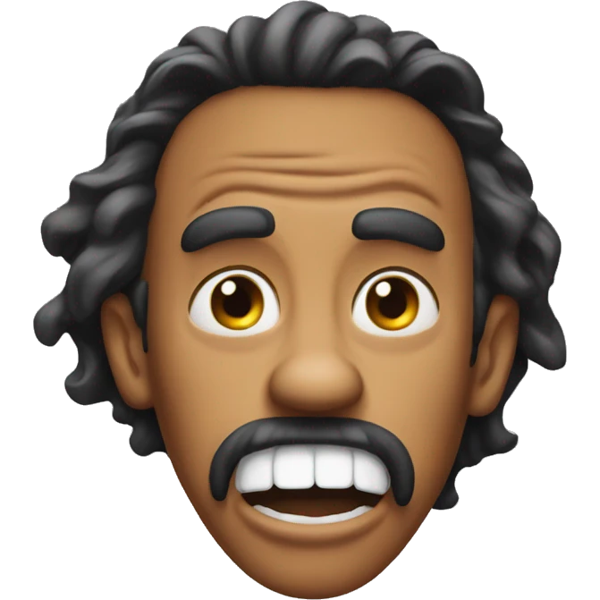 Uncanny scary goofy emoji emoji