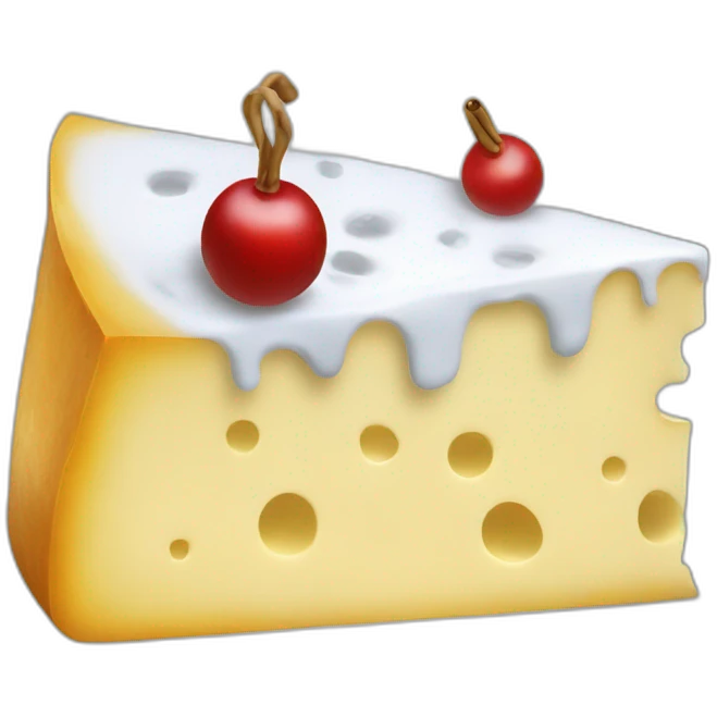 christmas cheese  emoji