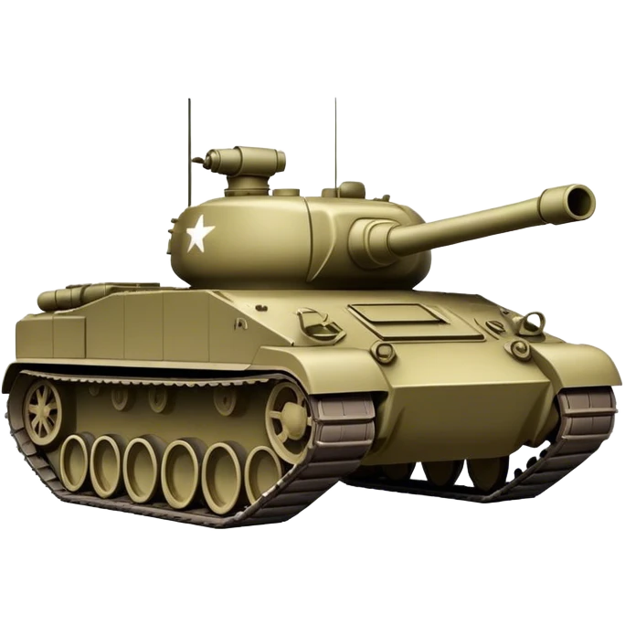 tank on the ground emoji