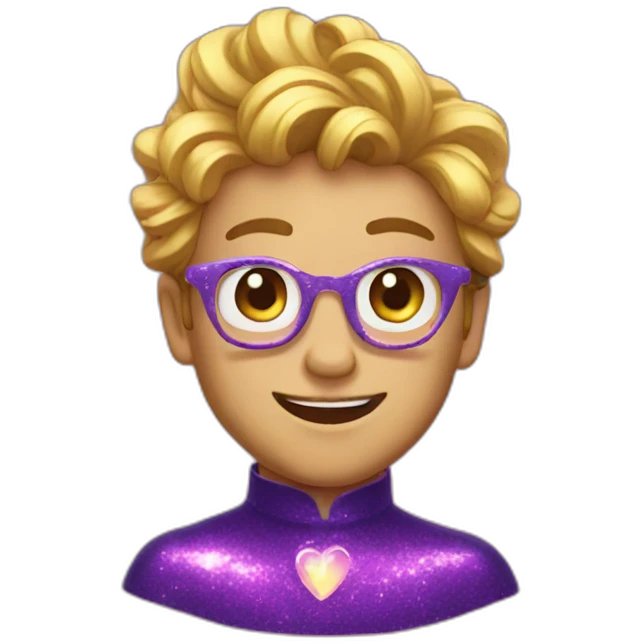 magic glitter emoji