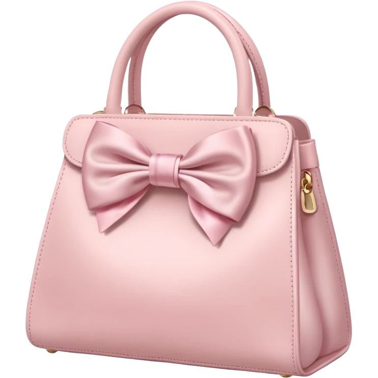 Light Pink Bag With Bow emoji