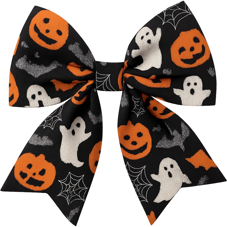 Halloween bow, remove background emoji