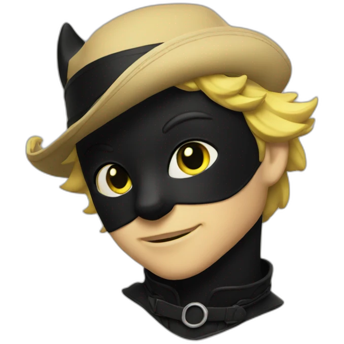 Chat noir emoji