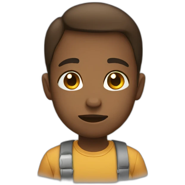 Shy emoji