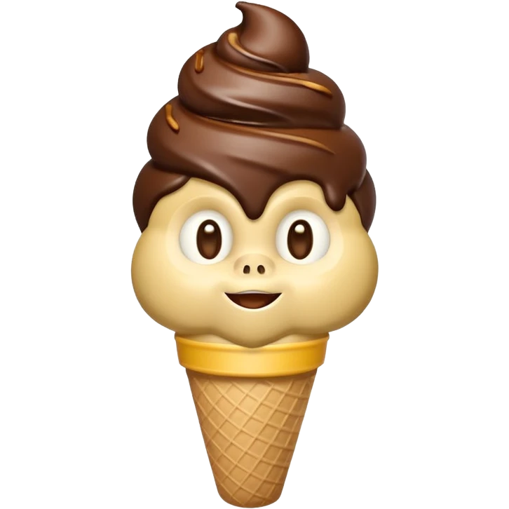 Chunky monkey emoji