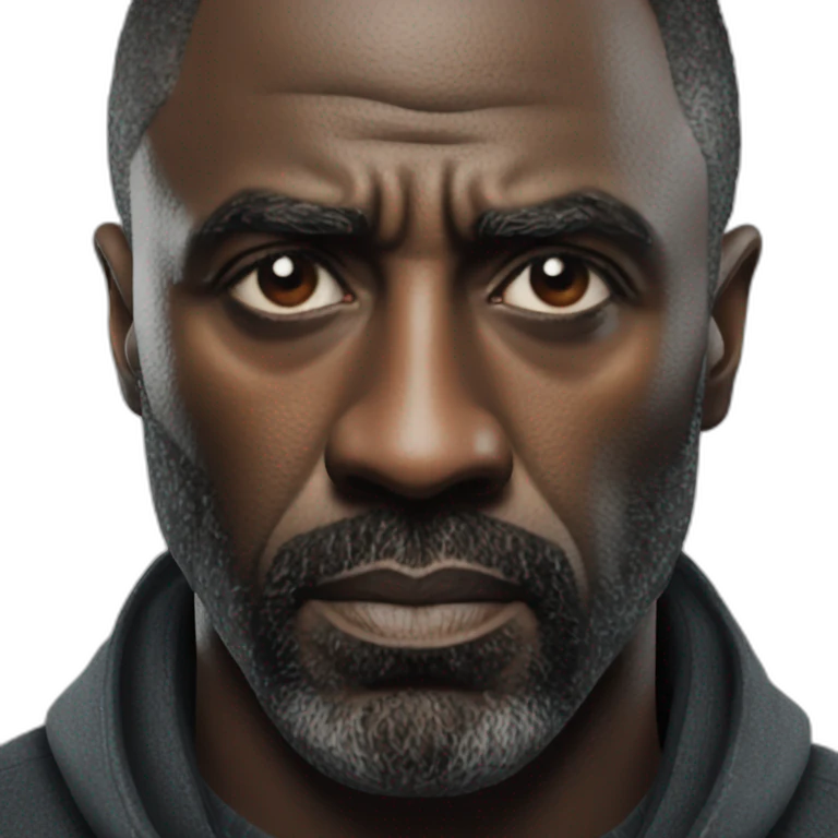 idris elba serious emoji