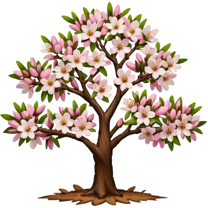 big almond tree emoji