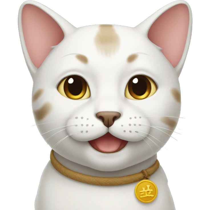 Chinese cat emoji