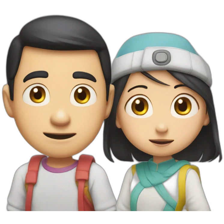 nobita and chutki emoji
