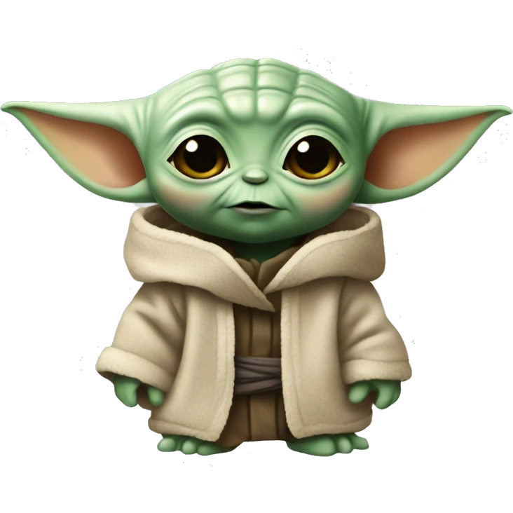 cute baby yoda emoji