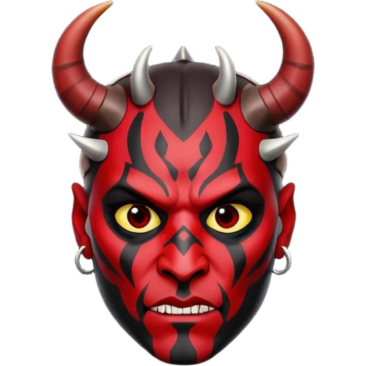 Dark maul emoji